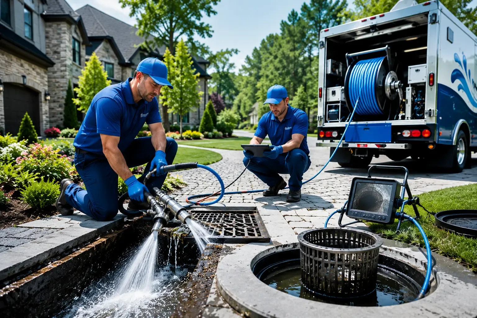 Local outdoor drain cleaning professionals in Pettisville, OH